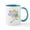 White/Blue Inside, variant on CafePress - Tinkerbell Dancer Mug - 11 oz Ceramic Mug - Novelty Coffee Tea Cup
