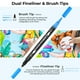 thumbnail image 3 of Marcadores para colorear Ohuhu 120 colores a base de agua con doble punta, 3 of 9