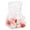 White, variant on Big Clear Gummy Bear Shaped Container Creative Plastic Bear Candy Holder and Favor Box Idea for Valentine's Day Gifts and Parties (White 12PCS)