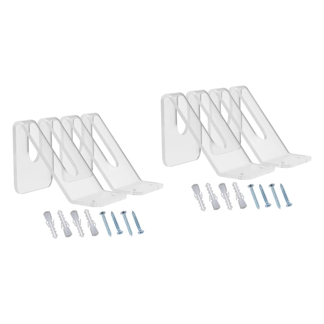 RACK BARCO PIEDRA de ALMACENAMIENTO Accesorios de Montaje en Pared para Canoa, Tablero de Paddles de Kayak Perchas de Remo Par Sunnimix rejilla de paleta