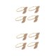 thumbnail image 3 of Cateissary 4Pcs Napkin Holders Dedicate Leaves-Shape Small Metal Banquet Buckles Table Hotel Home Birthdays Dinner Restaurant Decor 2piezas, 3 of 6