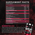 thumbnail image 3 of OUTLIFT Amped Max Dosed HIGH STIM Pre Workout Powder, 6G Citrulline, 3.2G Beta Alanine, Alpha GPC, CognatiQ, Extreme Energy, Massive Pumps, Strength, Electrolytes, Nootropics, Fruit Punch, 22 Servings, 3 of 10