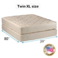 thumbnail image 2 of Comfort Classic Gentle Firm (Twin Extra Long - 39"x80"x9") Mattress and Box Spring Set - Fully Assembled, Orthopedic, Good for your back - Long Lasting and 1 Sided by Dream Solutions USA, 2 of 4