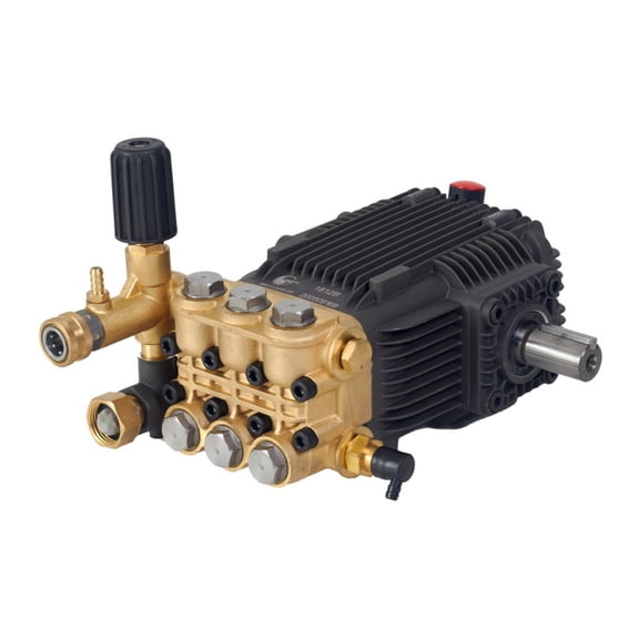 Canpump CE 3042 S: 3000 psi @ 4.3 US gpm, 24 mm Solid Shaft, Belt-Drive Pressure Washer Pump