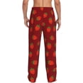 thumbnail image 3 of Xecao Strawberry Men's Straight Lounge Pajama Pants: The Ultimate in Comfortable Sleepwear, 3 of 9
