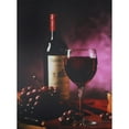 thumbnail image 3 of Northlight Valentine's Day 11.75" x 15.75" Prelit LED Flickering Wine, Fruit and Candle Canvas Wall, 3 of 3