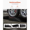 thumbnail image 4 of 20000 LBS 9 Ton Vehicle Ramp, 5.5" Lift Height Durable Nonslip PP Car Service Ramp for Tandem Wheel Vehicles, 4 of 9