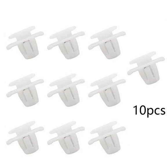 Yassdwbn 10x Plastic Trim Clip For Honda CR-V Lower Door Moulding Trim Strips 75315S9A004