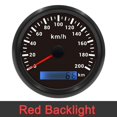 thumbnail image 1 of 85MM GPS Speedometer 30/60/120/200KMH 9-30V 7 Colors Backlight Odometer Speed Gauge Meter GPS Antenna For Motorcycle Accessories ,Wide Applicability, 1 of 4