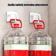 thumbnail image 3 of Adhesive Sponge Holder for Kitchen Sink, Scrubber Hanger Sink Caddy Accessories Storage Drain Rack Stand for Scratch Scrub Dishcloth Dishrag Steel Wool Strainer Stopper(Gray), 3 of 8