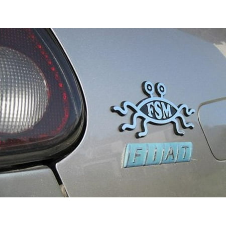 Flying Spaghetti Monster Emblem - Flying Spaghetti Monster Car Emblem