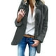 thumbnail image 2 of Pntutb moda mujer manga larga frente abierto ropa de abrigo suelta blusa sólida abrigo Tops blusa liquidación Pntutb Pntutb-6394, 2 of 5