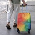 thumbnail image 3 of Colorful Tie Dye Cloud Shape Pattern Luggage Cover Fashion Suitcase Cover Baggage Covers Fit 25-28 Inch Luggage (Go Travel), 3 of 5