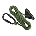 thumbnail image 2 of S SERENABLE Corde Réfléchissante pour Tente 5mm pour Randonnée Emballage Extérieur Bâche Vert Foncé, 2 of 9