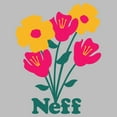 thumbnail image 2 of Men's NEFF Large Flower Bouquet Logo  Graphic T-Shirt, 2 of 5