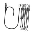 thumbnail image 3 of Colaxi Corde Élastique Kit de Corde Extensible Élastique pour Saut avec Crochets Bande Élastique Antigravité Cordon Élastique Ajustable Crochets Robuste 6 Pcs, 3 of 8
