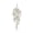 A, variant on 1-Pc Artificial Hanging Flowers Vine, 29.5" Trailing Faux Silk Pansies with Eucalyptus Leaves, 69 Flower Heads Hanging Bush for Porch Patio Wall, Light Pink