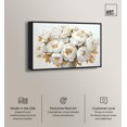 thumbnail image 2 of Classy Imperial Arrangement Canvas Glam Floral Art by Art Remedy, Black Frame, 15" x 10", 2 of 7