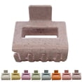 thumbnail image 2 of French Hair Claw Clip Retro Solid Color Rectangle Hair Clamp Hollow Hair Claw, 2 of 10