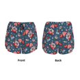thumbnail image 3 of Fuzoiu Gnome Love USA Print Women's Athletic Shorts, Double-Layer Running Shorts with Pocket,Women's Workout Shorts for Yoga, Gym, and Workouts-X-Large, 3 of 7