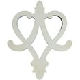 thumbnail image 4 of 19 3/8"W x 23 5/8"H x 2"P Fleur de Lis Onlay, 4 of 4