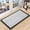Black, variant on Anti Fatigue Kitchen Mat [2 PCS], Cushioned Kitchen Rugs and Mats Non-Skid, Waterproof Floor Mat, Ergonomic Comfort Foam Standing Mat for Floor, Kitchen, Office, Sink, Laundry - Grey and Grey