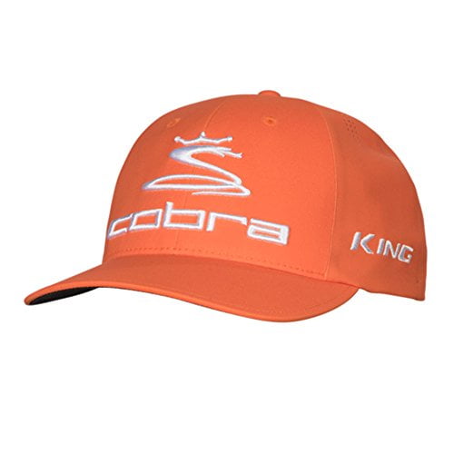 Cobra Golf 2017 Tour Delta Hat ORG S/M 