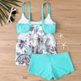 thumbnail image 4 of LSLJS Maillot de Bain Surdimensionné pour Femmes Imprimé Angle Plat Maillot de Bain Deux Pièces, Tankini Maillots de Bain, 4 of 4