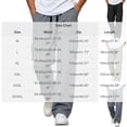 thumbnail image 4 of cllios Cargo Pants for Men Loose Fit Straight Leg Trousers Quick Dry Lightweight Casual Work Pants with Flap Pockets m-4xl, 4 of 10