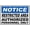 Warning Sign 4, variant on ATV Xing Sign 8"x12", Aluminum Tin Warning Signs for Home Outdoor Garden, Weatherproof Traffic Sign for Trail
