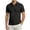 Black#crop tops for men, variant on Men Solid Polos Shirt Nylon Golf Shirt Business Casual Collared T-Shirts Lightweight Breathable Tennis Shirt Basic Solid Summer Tees White S