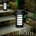 thumbnail image 2 of Bell+Howell Smart Solar Pathway Lights, XL Bright White & Flickering Flame Outdoor Lighting, 4 Pack, 2 of 12