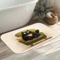 thumbnail image 4 of 1pc Chihuahua Absorbent Non-Slip Bathroom Thickened Flannel Rug Decor,Soft,Quick Drying,Suitable For Indoor/outdoor Use,Bathrooms,Bedrooms,Kitchens,Terrace,Laundry Rooms,16"x24", 4 of 7