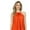 Orange - ORANGE, variant on Michael Kors Womens Pleated Pullover Blouse, Orange, X-Large