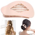 thumbnail image 4 of CLAW CLAP Mujeres Elegantes Duckbill Clamp para Grueso Delgado (beige), 4 of 8