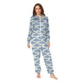 thumbnail image 4 of joogoo Retro Fishes Unisex Adults Onesies Pajamas Jumpsuits L, 4 of 7