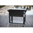 thumbnail image 4 of Permasteel Furniture Style Patio Cooler 80QT- Black, 4 of 9