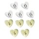 thumbnail image 1 of 10 PCS Caja de teléfono móvil Hebillas autoadhesivas Teléfono Cubierta de teléfono Hebilla DIY Teléfono Decoración, 1 of 5