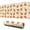 Beige Chicken Drumstick, variant on Long Mouse Pads for Desk,Beige Chicken Drumstick Pattern Desk Mats on Top Of Desks, Desk Mouse Pad Extra Large with 3mm Non-Slip Base and Stitched Edge for Gaming,Office,Work,Home 31.5x11.8in