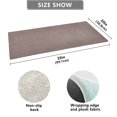 thumbnail image 3 of Dailycode Chocolate Bathroom Rugs Non Slip Absorbent Soft Plush Quick Dry Bath Mat, 39"x20", 3 of 8