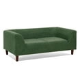 thumbnail image 5 of Luxury Pet Sofa for Dogs, Modern Dog Bed with Backrest & Armrests, Comfortable Couch for Medium & Small Dogs, Olive Green Sofa, 5 of 8