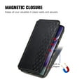 thumbnail image 4 of Compatible for OnePlus Nord N300 5G Wallet Case, Embossed Pattern PU Leather Magnetic Suction Flip Cover with Credit Card Holder Kickstand Anti-Scratch Shockproof Case for OnePlus Nord N300 5G, Black, 4 of 9
