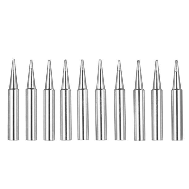 10pcs Soldering Iron Tips Replacement Solder Free Screwdriver Iron 900m T B For Hakko 936 907 Soldering Rework Station Tool Kit Walmart Com Walmart Com