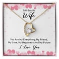 thumbnail image 4 of To My Wife You Are My Everything Forever Necklace w Message Card, 4 of 20