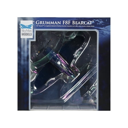 Grumman F8F Bearcat Fighter Aircraft "Blue Angels (#1-5 decals)" (1946) US Navy 1/72 Diecast Model by Hobby Master