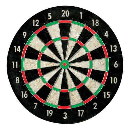 Franklin Sports Steel Tip Pro Wire Bristle Dartboard, 18"