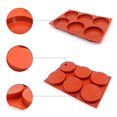 thumbnail image 3 of 6 Cavity Large Cake Mould Silicone Disc Resin Coaster Mould., 3 of 7