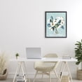 thumbnail image 3 of Stupell Industries Traditional Magnolia Arrangement over Blue Black Floating Frame Canvas Art, 17 x 21, by Janet Tava, 3 of 8