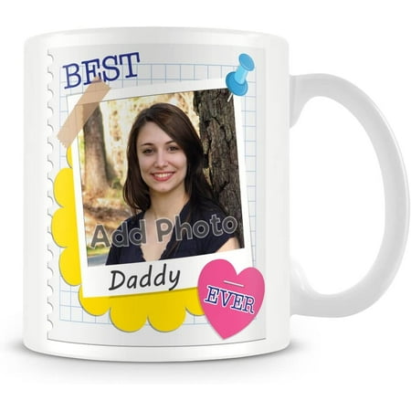 

Daddy Mug with Photo - Best Ever Personalised Photo Mug