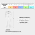 thumbnail image 2 of Pantalones de yoga para mujer Cintura alta elástica texturizada para entrenamiento de ocio (XXXL negro) Ndcxsfigh Para Estrenar, 2 of 6